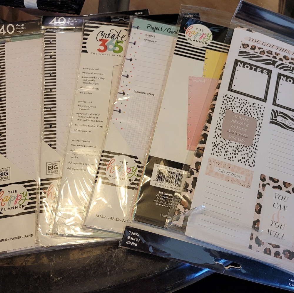 Happy Planner Babe Big Ideas Calender Stickers